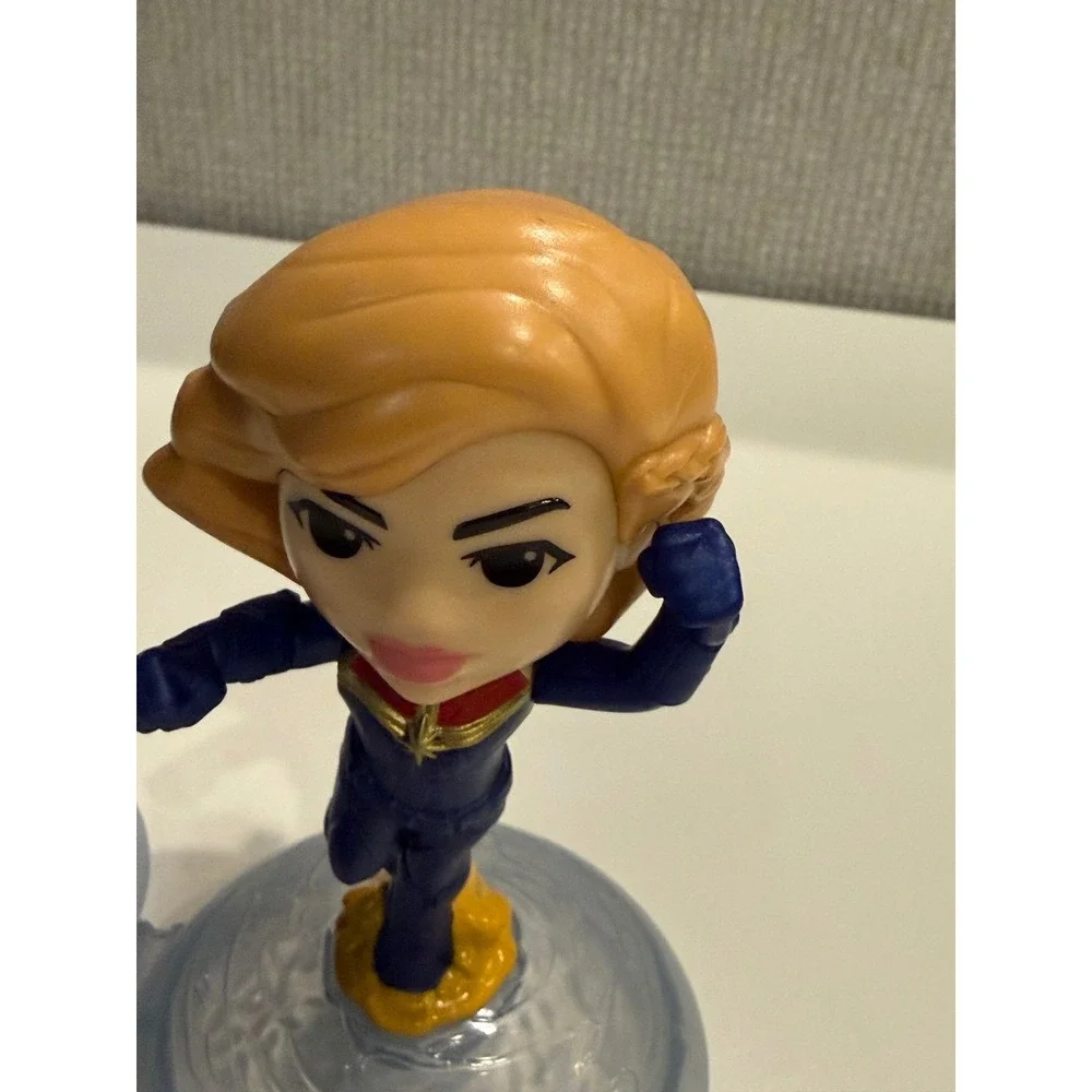 Marvel The Marvels Captain Marvel & Monica Rambeau Mini‎ Figure Set 2pc